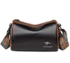 Elegant negru piele femei sac de umăr postbag