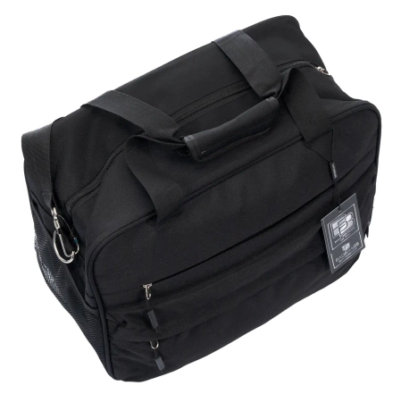 Geanta business neagra voiaj pentru bagaj de mana avion BAD&BAGS