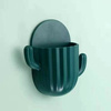 Organizator Recipient de baie pentru perii sau accesorii, verde