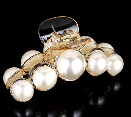 Clip de păr mare perlat Pinka