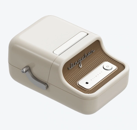 Imprimantă termică Bluetooth NIIMBOT B21 BEIGE GOLD pentru autocolante și etichete