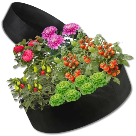 SAC mare de plantare ghiveci rotund 90 x 30 cm