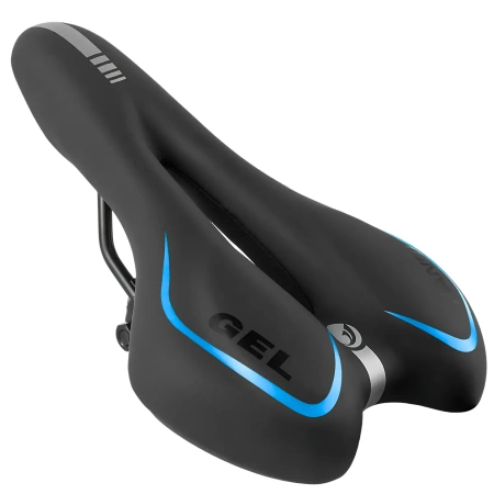 Scaun de șa de bicicletă confortabil, rezistent la apă, flexibil, care absoarbe șocurile