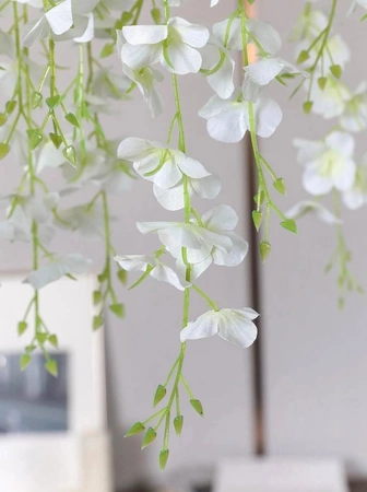 12 buc flori de glicine pentru agățat ghirlande