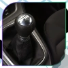 Peugeot 307 308 3008 407 5008 807 buton schimbator piele neagra