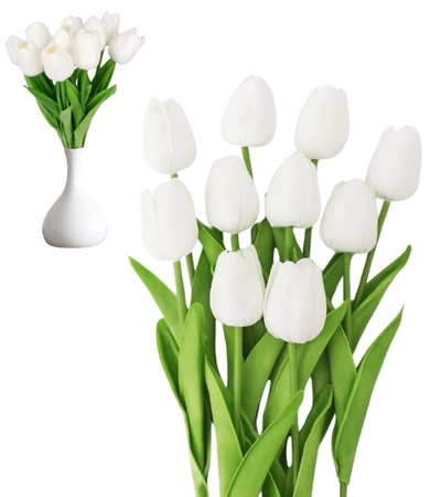 Buchet de lalele artificiale din 10 buc flori decorative