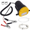 Pompa de ulei portabila 12V, pentru motorina, extractor cu furtun, 60W