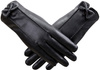 Manusi de dama piele touch, negre, elegante, calduroase