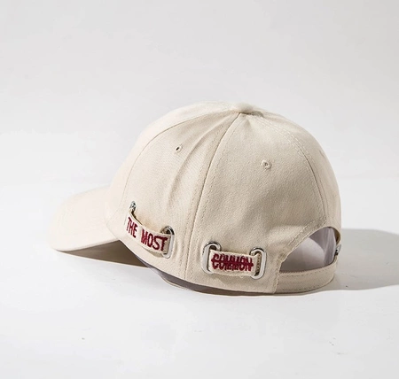 Şapcă de baseball reglabilă unisex, bej
