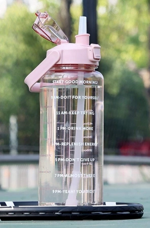 Sticlă 2000ml PC sport sticla BPA GRATUIT pentru apă bea transparent