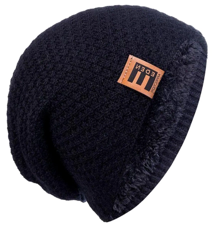 Pălărie unisex, caldă de iarnă, izolată, cu blană