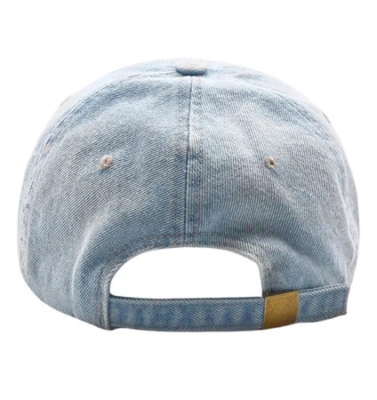 Baseball cap denim cu frecat all-rounder