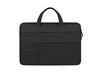 Geanta pentru laptop, neagra, spatioasa, husa 15.6