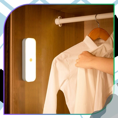 Lampă LED cu senzor de mișcare și crepuscul, magnetică, fără fir, 5W