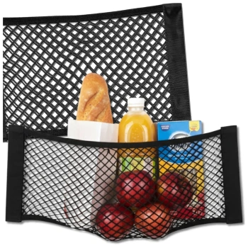 Plasă portbagaj auto elastică 40x25cm cu velcro