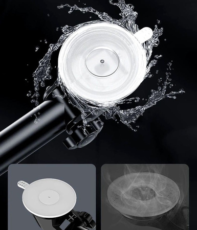 Suport negru telescopic pentru telefon auto