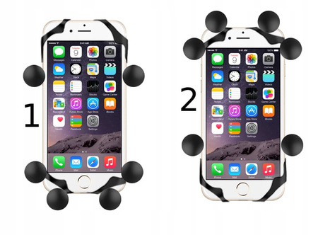 Suport telefon pentru motocicleta, model PRO, GRIP puternic