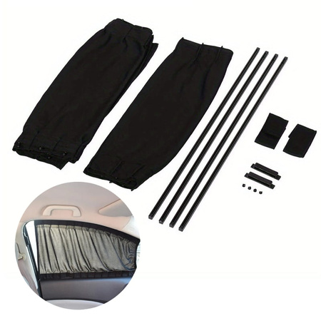 Perdele parasolare, negre 50x47, pentru masina, iaht, camion