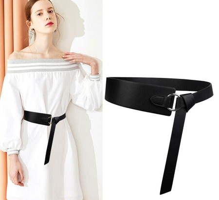 Rochii de dama cu centura cu talie larga la moda