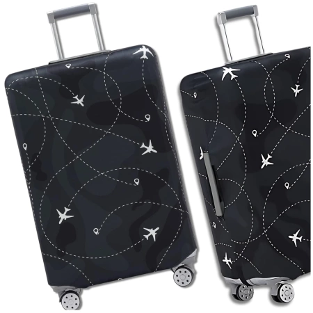 Husă de protecție elastică pentru valiză bagaj de călătorie avioane