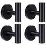 Baie cârlige set 4pcs negru LOFT hol