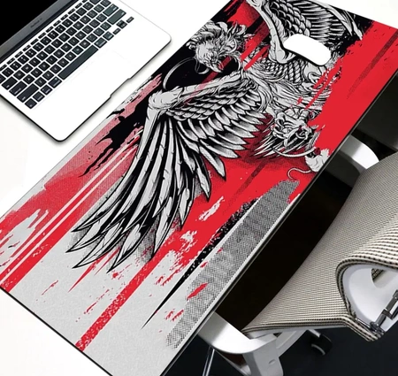 Mouse pad Dragon pentru saltea de joc XXL de birou
