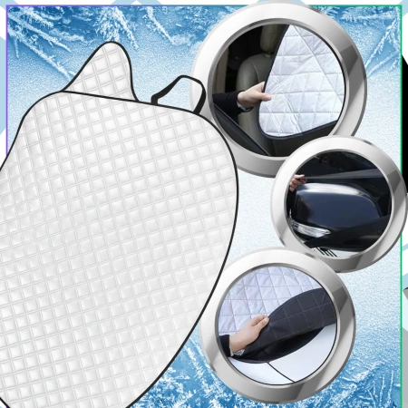 Husa anti inghet pentru parbrizul masinii, saltea solara