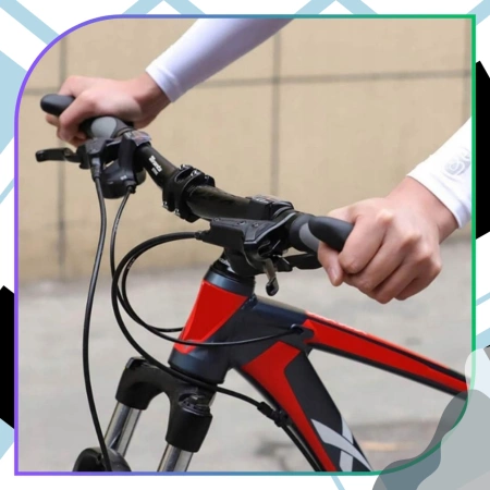 Mânere pentru bicicletă, gripuri ergonomice pentru ghidonul bicicletei, colțuri.