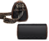 Elegant negru piele femei sac de umăr postbag