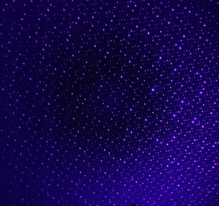 Proiector USB LED pentru mașină, stele albastre pentru plafonul mașinii