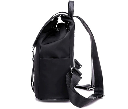 RUCSAC SCOALA NEGRU DE DAMA, ELEGANT, MATERIAL IMPERMEABIL