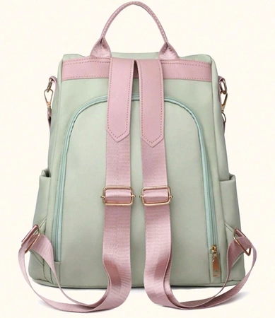 Rucsac de dama de oras impermeabil, spatios, sportiv, la moda