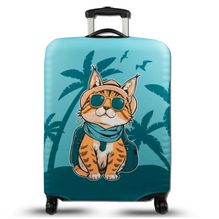 Husa de protectie elastica pentru valiza, bagaj de calatorie, cat