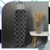 Husă groasă neagră pentru masă de călcat cu modele 120x38 cm