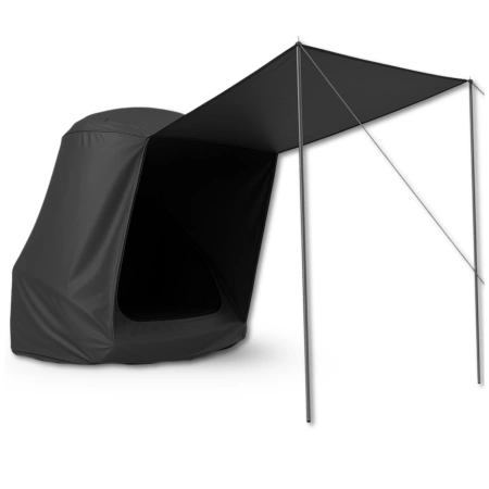 Cort portbagaj auto impermeabil pentru 2 persoane, negru