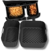 Inserție reutilizabilă din silicon pentru friteuza cu aer, formă de copt 2 buc.