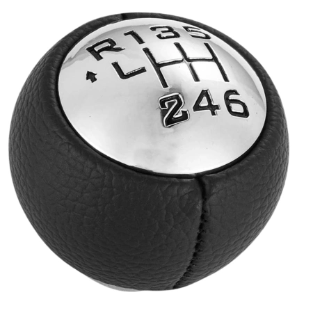 Peugeot 307 308 3008 407 5008 807 buton schimbator piele neagra