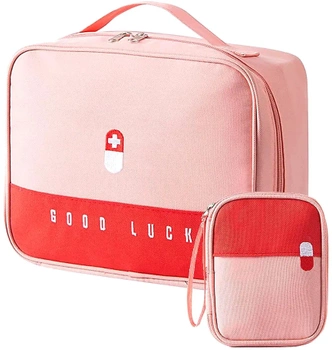 Trusa de prim ajutor, 2 buc, set medicamente, organizator medical de calatorie