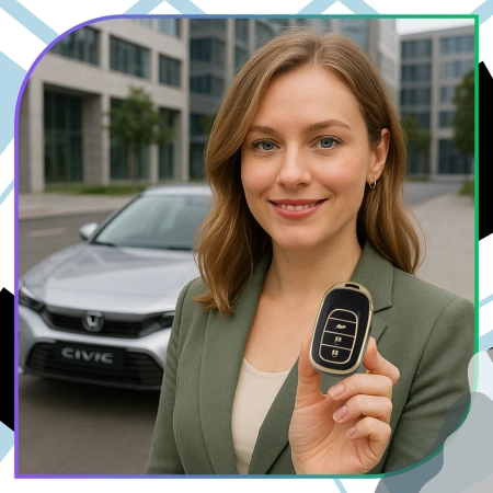 Husă din silicon pentru cheie POKROWIEC Honda Civic Accord Jazz CR-V