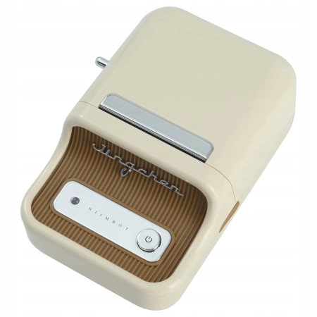 Imprimantă termică Bluetooth NIIMBOT B21 BEIGE GOLD pentru autocolante și etichete