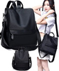 Rucsac sport urban dama, spatios, la moda, negru