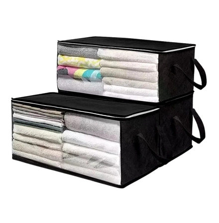 Organizator de garderoba solid, mare pentru pături, lenjerie de pat, haine