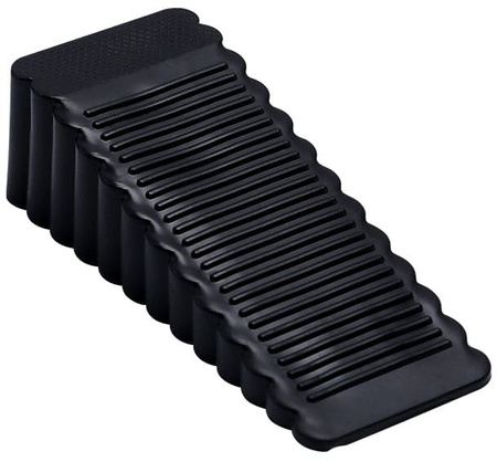 Încuietoare din plastic pentru opritorul ușii Negru