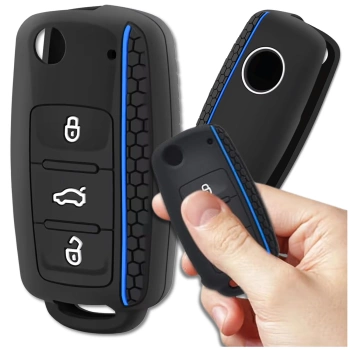 Husă din silicon pentru cheie POKROWIEC Volkswagen Golf Polo Bora Skoda
