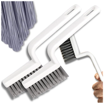 Perie de curățare din 2 piese cu peri rigidi în formă de V