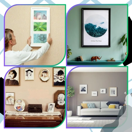 Cârlige pentru montarea tablourilor, fotografiilor, ramelor pe perete, suporturi, set de 251 de bucăți