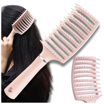 Masaj relaxant și perie de styling cu ventilație