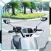Oglinzi retrovizoare pentru biciclete 360 ​​oglinzi rotative set de 2