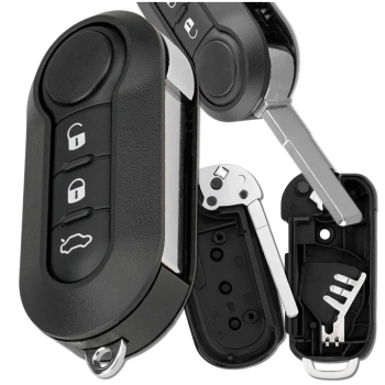 Capac cheie telecomanda 3 butoane Fiat Ducato Boxer Jumper Punto Panda Qubo Iveco