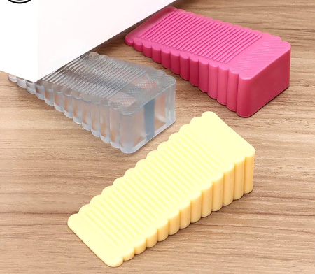 Încuietoare din plastic pentru opritorul ușii Negru